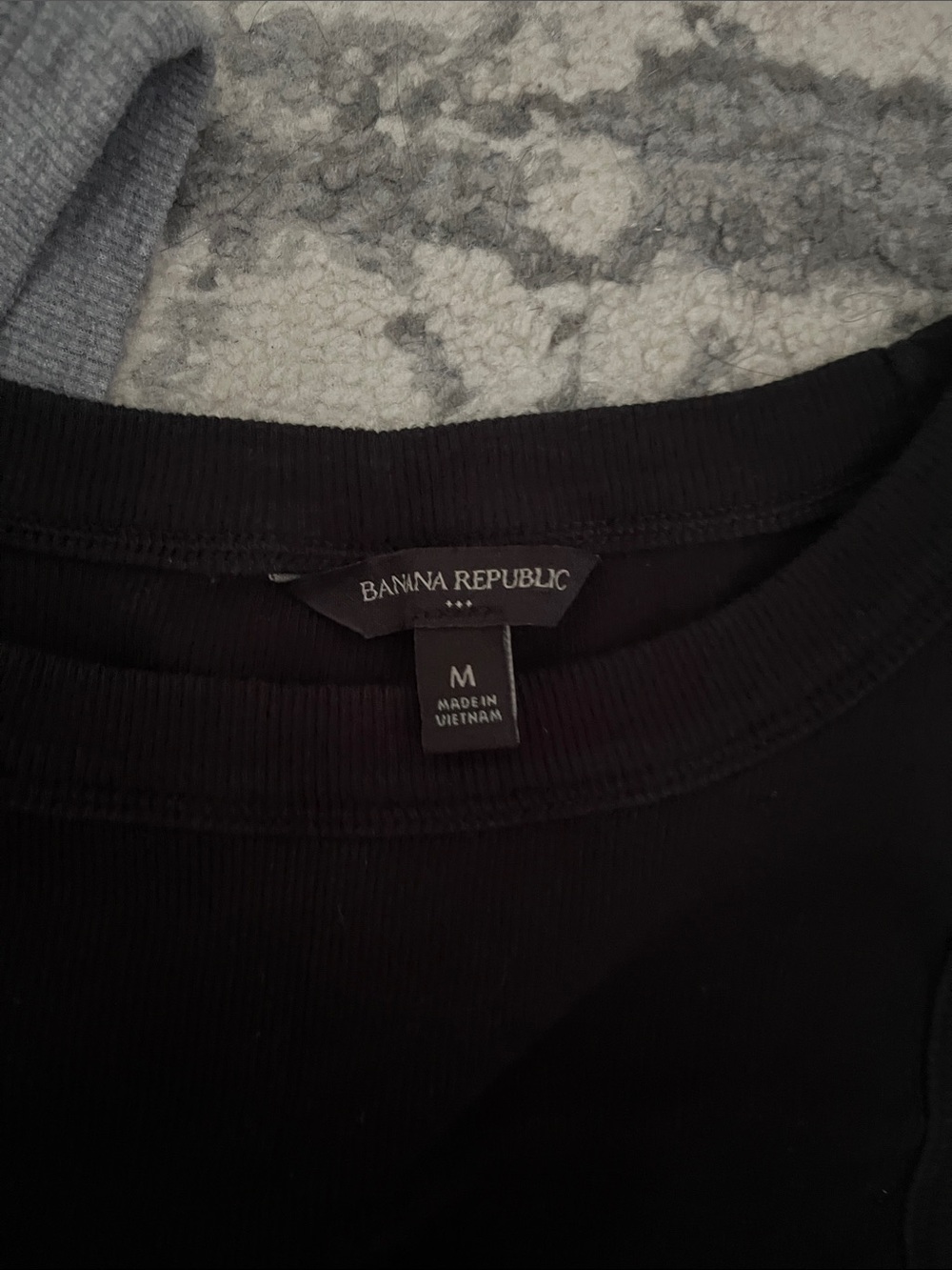 Banana Republic Ribbed Tank Trio - Black, Gray, Cream - Picture 2 of 5